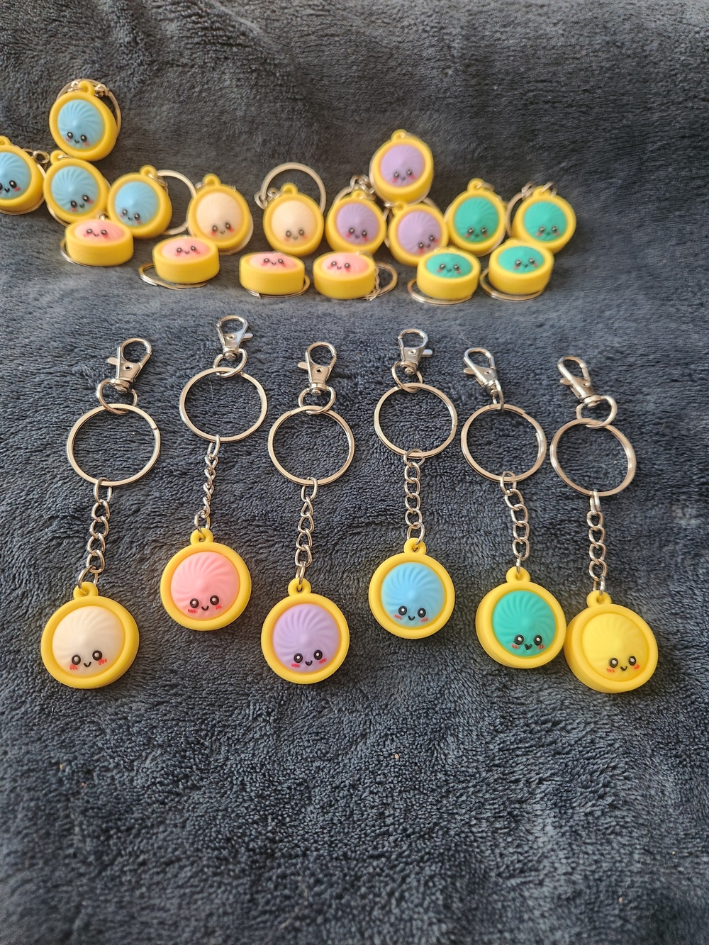 Steamed Bun Bag Charm/keychain